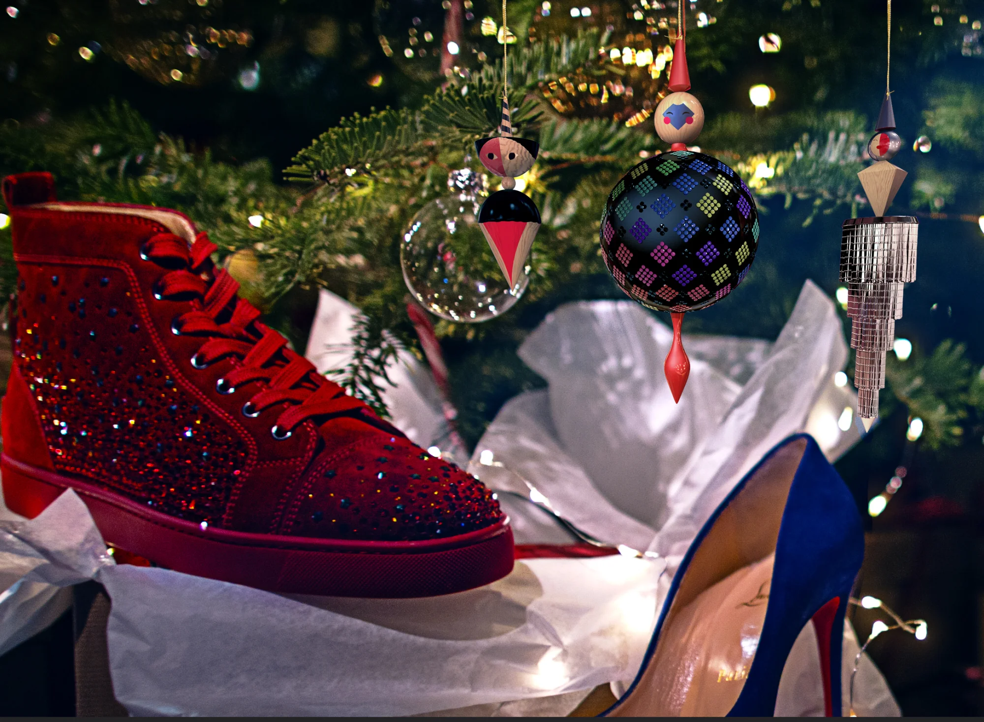 Louboutin Christmas Once Future